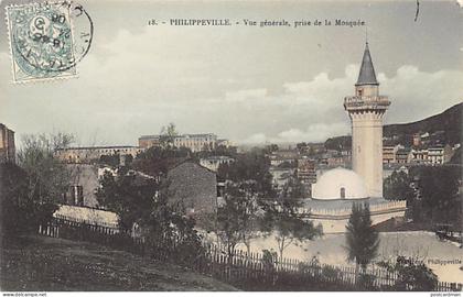 SKIKDA Philippeville - Vue générale, prise de la Mosquée