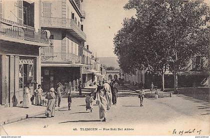 TLEMCEN - Rue Sidi-Bel-Abbès.