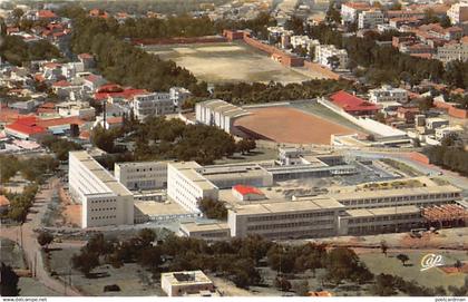 TLEMCEN - Vue aérienne - Lycée - Stade - Piscine