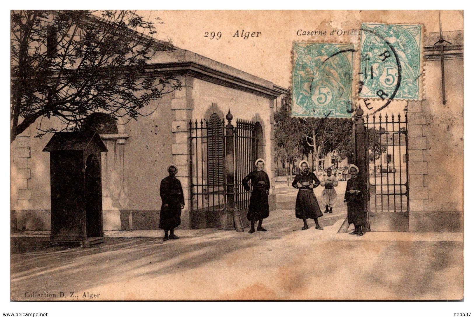 Algérie - Alger - Caserne d'Orléans