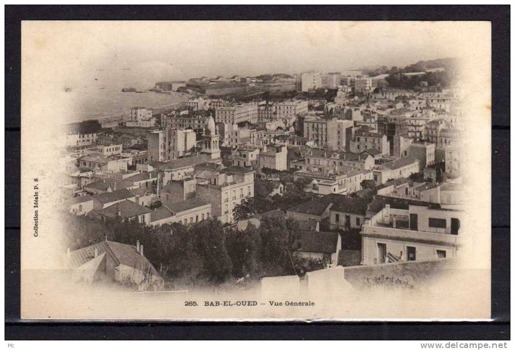 Algérie - Bab-el-Oued - Vue Générale