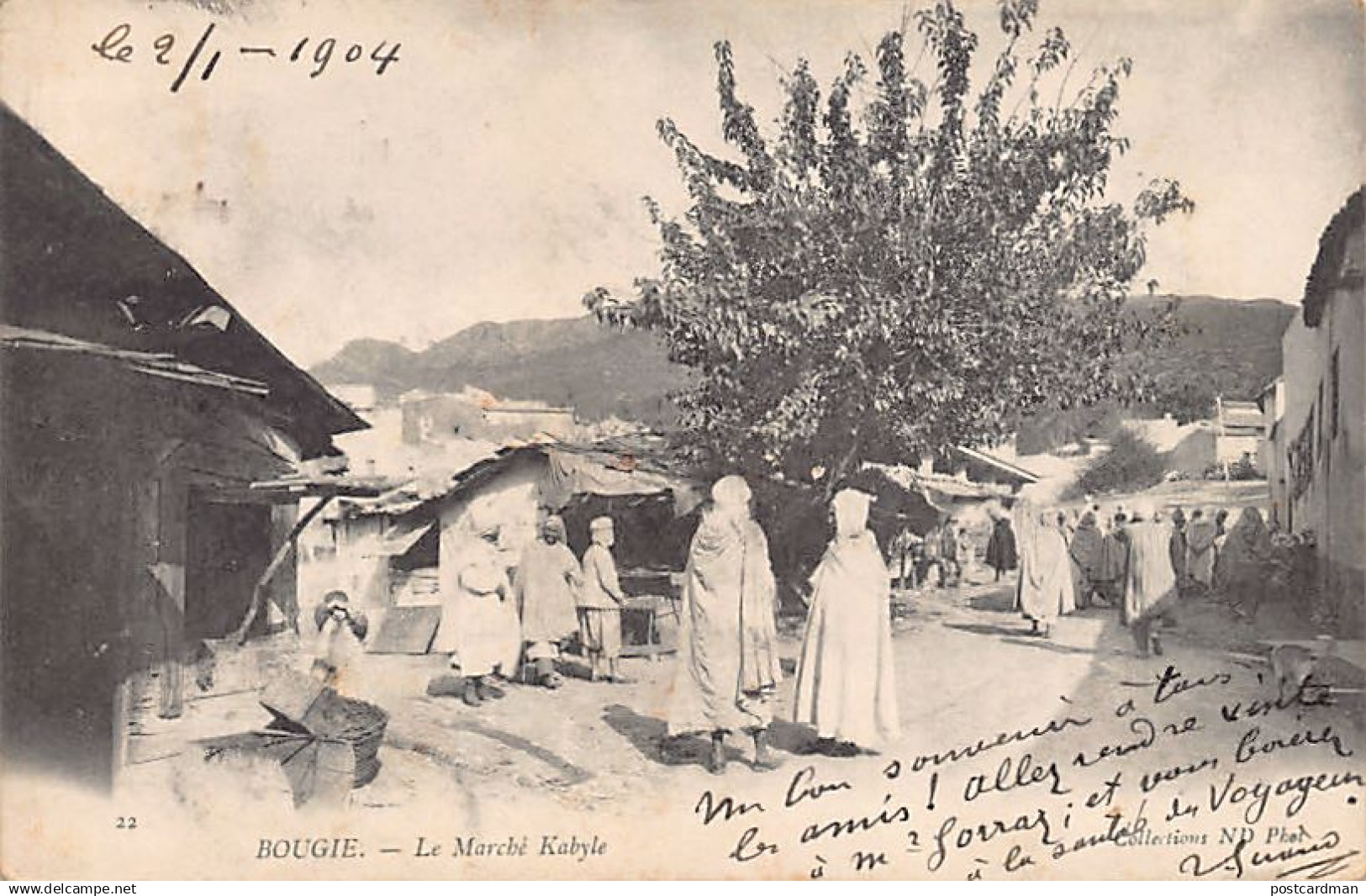 Algérie - BÉJAÏA Bougie - Le marché kabyle - Ed. Neurdein ND. Phot. 22