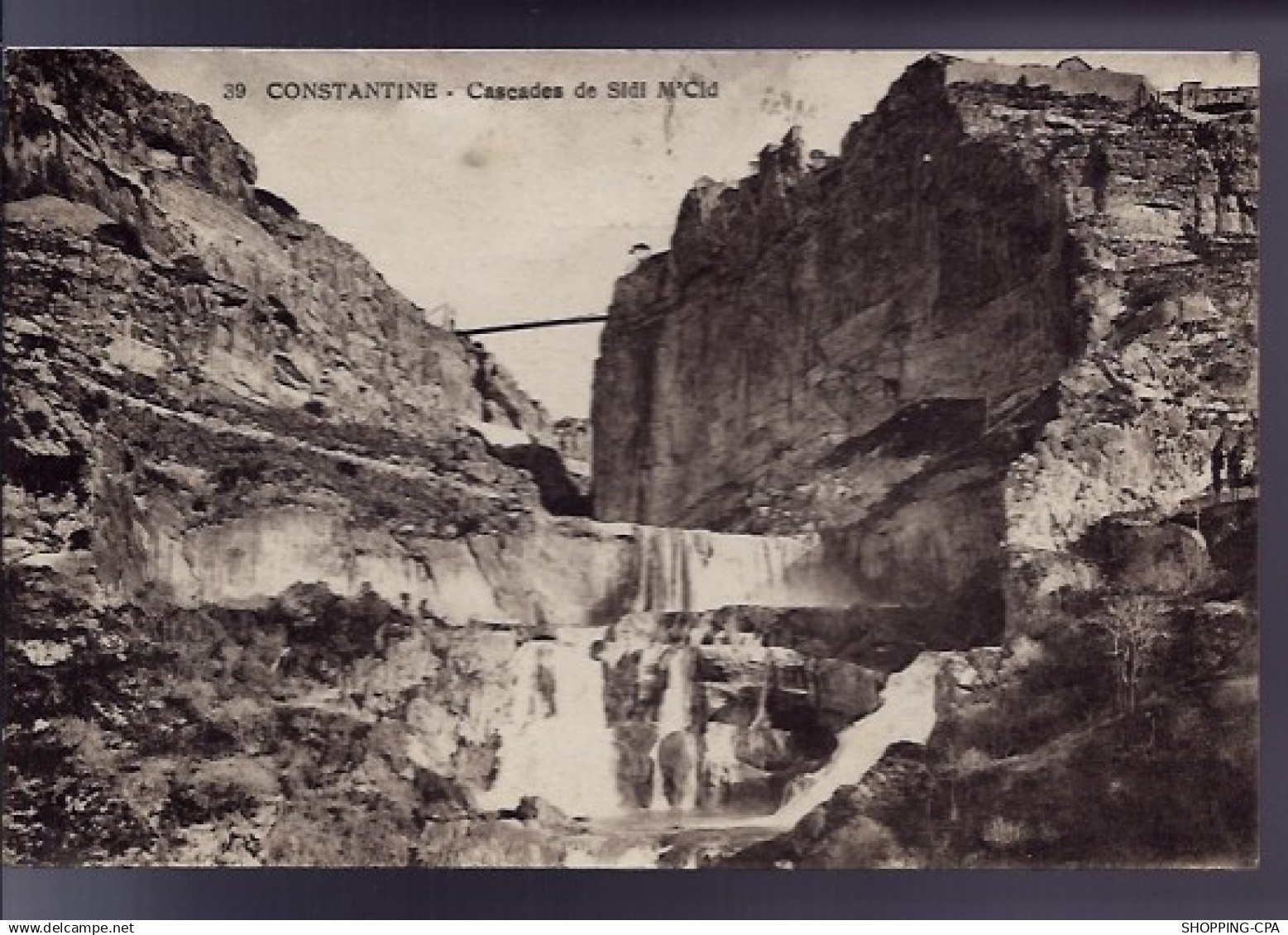 Algérie - Constantine - Cascade de Sidi m'Cid