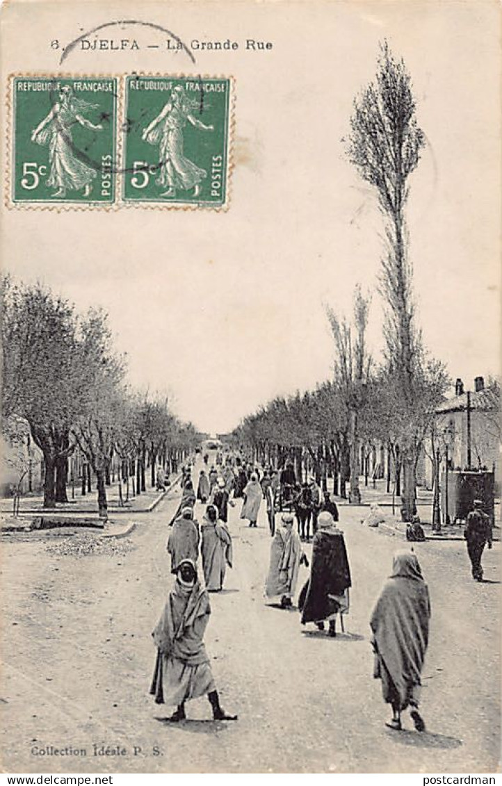 Algérie - DJELFA - La Grande Rue - Ed. Collection Idéale P.S. 67