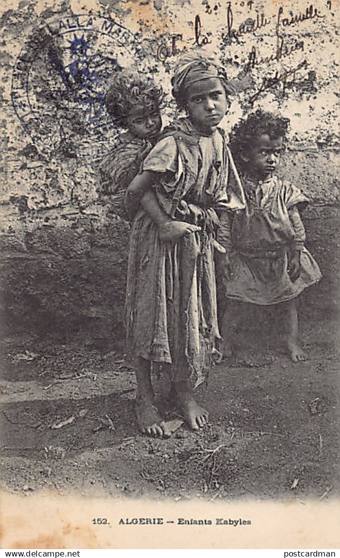 Algérie - Enfants kabyles - Ed. Collection Idéale P.S. 152