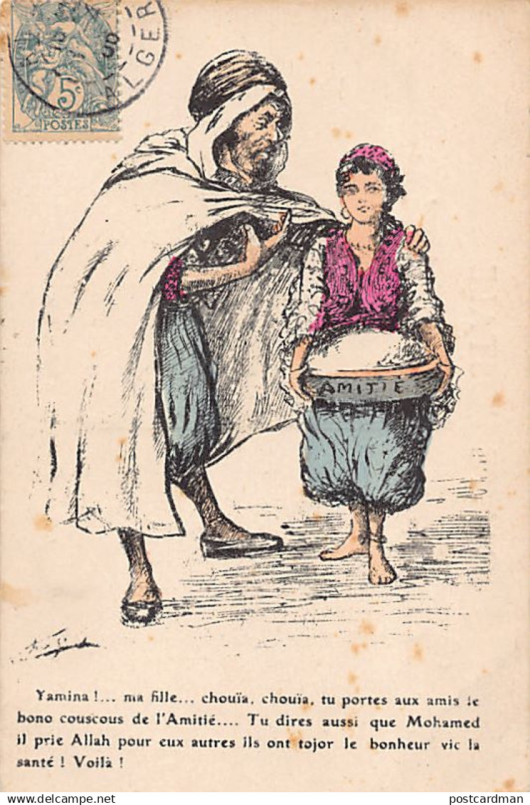 Algérie - Illustrateur Chagny - Couscous de l'Amitié - Ed. Chagny