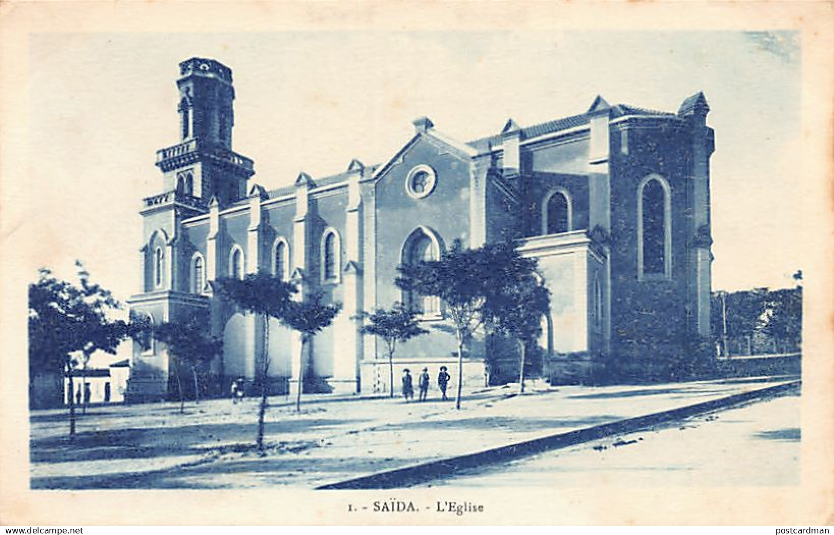 Algérie - SAÏDA - L'église - Ed. inconnu 1