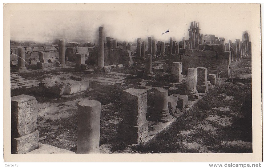 Algérie - Tebessa - Archéologie - Basilique Chapelle