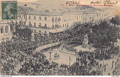 BONE Annaba - Inauguration du Monument Bertagna