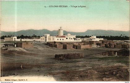 CPA AK Algérie-COLOMB-BÉCHAR-Village Indigene (238659)