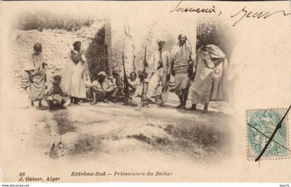 CPA AK COLOMB-BECHAR BECHAR - Prisonniers du Bechar ALGERIE (1146013)