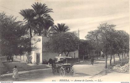 BISKRA - Avenue de Lacroix