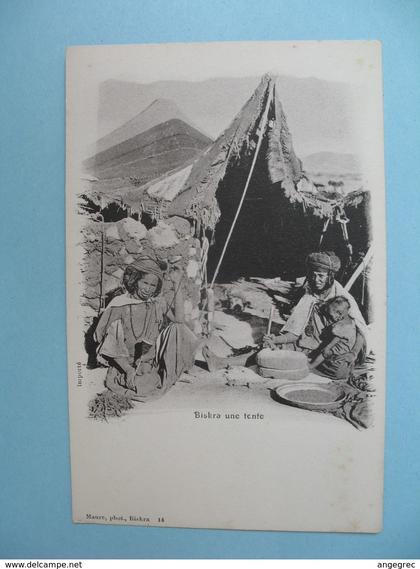 Carte Biskra - Une Tente