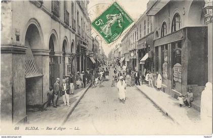 Blida - Rue d'Alger