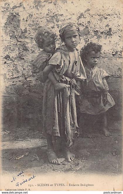 Algérie - Enfants indigènes - Ed. Collection Idéale P.S. 152