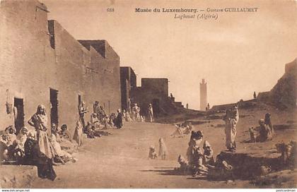 Algérie - Laghouat, tableau de Gustave Guillaumat, Musée du Luxembourg