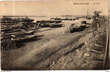 CPA AK Algérie-Mostaganem-Le Port (236918)