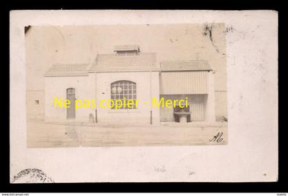 ALGERIE - ORAN - CONSTRUCTION D'UNE CASERNE - 4 CARTES PHOTOS ORIGINALES