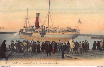 ORAN - Bateau La Russie des Transports Maritimes - Ed. LL Lévy 310