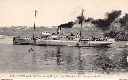 ORAN - Soc. Gén. Des Transports Maritimes - Le Sidi Brahim