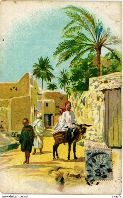 CPA AK Scenes et Types ALGERIE (874074)