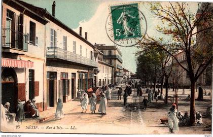 ALGERIE -- SETIF -- Rue D'Isly