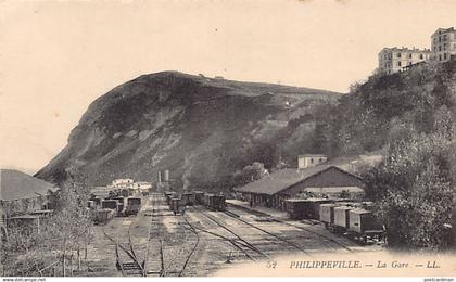 Algérie - SKIKDA Philippeville - La Gare - Ed. L.L. 52