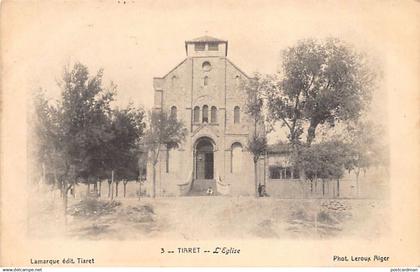 Algérie - TIARET - L'église - Ed. Photo Leroux - Lamarque 3