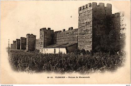 CPA ALGERIA MANSOURAH TLEMCEN - Ruines de Mansourah (1189672)