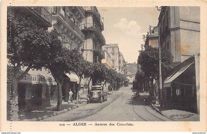 ALGER - Avenue des Consulats