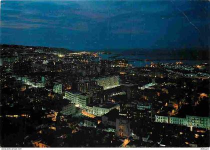 Algérie - Alger - Alger illuminée - Vue Générale aérienne - CPM - Voir Scans Recto-Verso