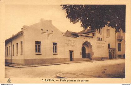 Algérie - BATNA - École primaire de garçons - Ed. EPA 5