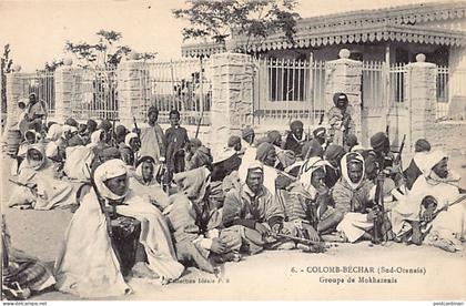 COLOMB BECHAR - Groupe de Mokhazenis