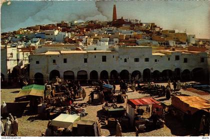 CPA AK GHARDAIA PLACE DU MARCHE ALGERIA (1435486)