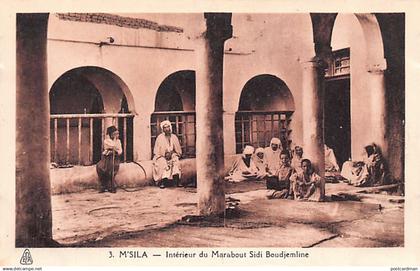 M'SILA - Intérieur du Marabout Sidi Boudjemline