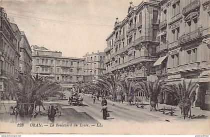 ORAN - Le boulevard du lycée