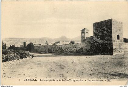 Tebessa - Les Remparts de la Citadelle Byzantine