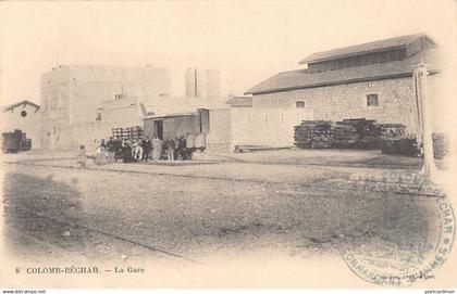 Algérie - COLOMB BÉCHAR - La gare - Ed. J. Geiser - 87