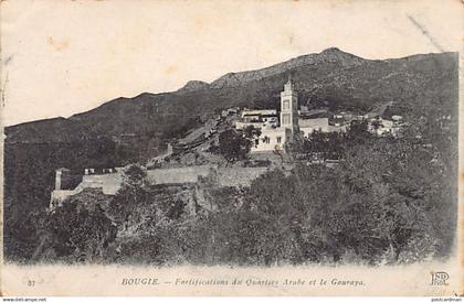 BÉJAÏA Bougie - Fortifications du Quartier Arabe et le Gouraya