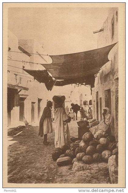 ALGERIE - GHARDAIA - Rue des Légumes