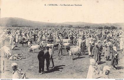 Algérie - GUELMA - Le marché aux bestiaux - Ed. C. Nataf 6