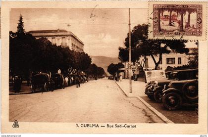 CPA AK GUELMA Rue Sadi-Carnot ALGERIA (1389322)