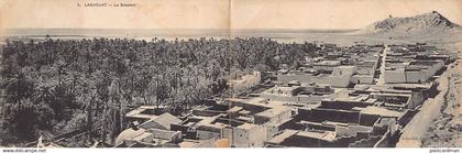 LAGHOUAT - Le Schetett - CARTE PANORAMIQUE DOUBLE