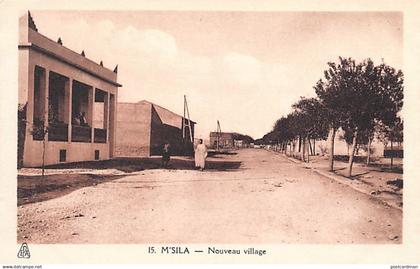 M'SILA - Nouveau village