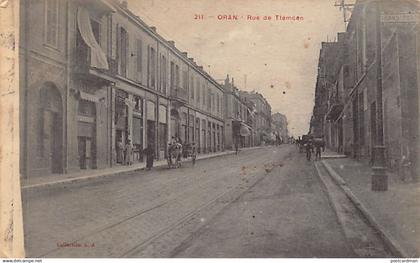 ORAN - Rue de Tlemcen