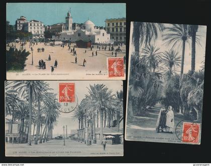 ALGER  3 CARTES