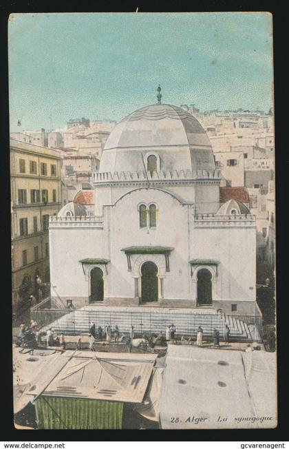 ALGER  LA SYNAGOQUE