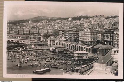 ALGER     VUE GENERALE               CARTE PHOTO