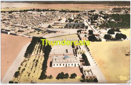 CPA PHOTO TOUGGOURT CONSTANTINE VUE AERIENNE