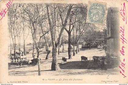 FOUKA - La place des fontaines